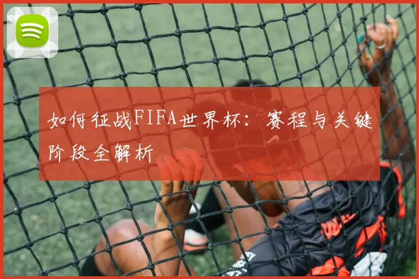 如何征战FIFA世界杯：赛程与关键阶段全解析